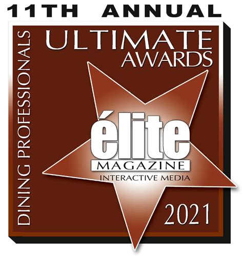 Ultimate Dining Awards Winners 2021 - élite Magazine