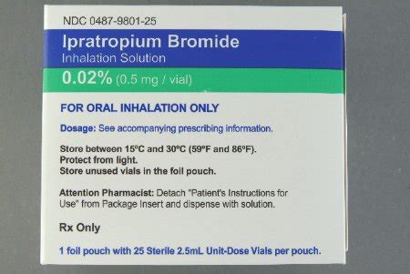 MSDS | IPRATROPIUM BROMIDE, SOL INH 0.02MG/ML – #M570841