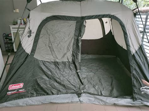 Coleman Camping Tent with Instant Setup, 6-Person, Sports Equipment ...