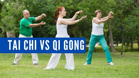 The Difference Between Tai Chi and Qi Gong - YouTube