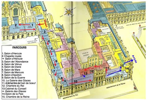 Versailles Plan A Map Of The Centre Piece Of The Pala - vrogue.co