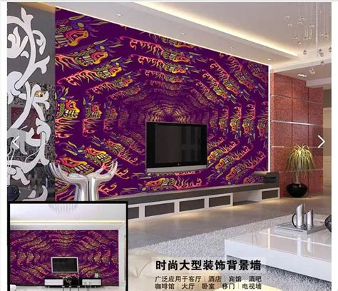 Customized 3d photo wallpaper 3d TV wall wallpaper murals European large decorative TV setting ...