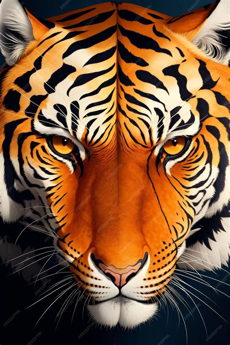 Premium AI Image | tiger face