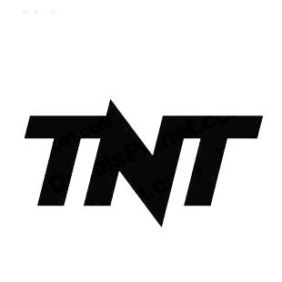 Tnt tv channel famous logos decals, decal sticker #1846