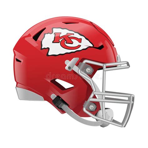 Helmet of the Kansas City Chiefs American Football Team Editorial Stock ...