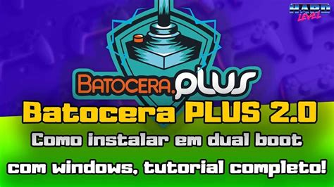 Batocera Plus - Instale em Dual Boot no PC! Sistema Multi Emulador completo!