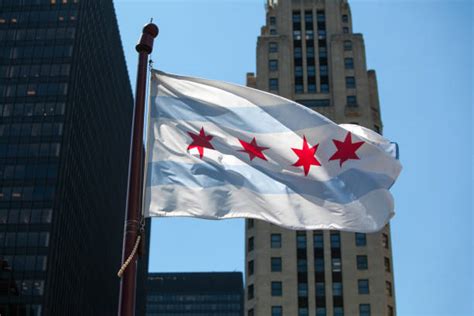 Chicago Flag Stock Photos, Pictures & Royalty-Free Images - iStock