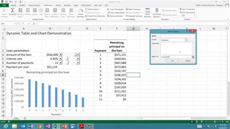 Creating dynamic tables and charts in Microsoft Excel - YouTube