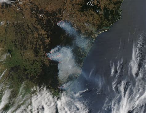 Fires in New South Wales, Australia