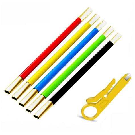 CAT5 CAT6 CAT7 Loosener Network Cable Straightener Both Ends with Mini Wire Stripper Great Uses ...