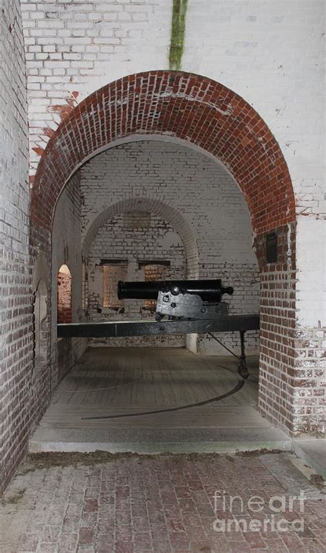 Fort Pulaski - Cannon Rooms Photograph by Shannon Gavaert - Fine Art ...