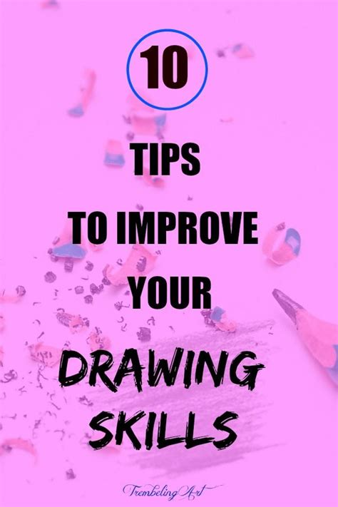 Tips to Improve Your Drawing Skills | Drawing skills, Sketch book ...