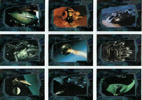 STAR TREK ENTERPRISE SEASON 2 SINGLE VESSELS CARDS V3-V12 - Phoenix Cards