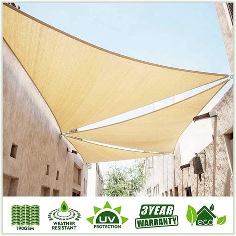 Best Triangles Sun Shade Sail 3M X 3M X3m - Home Gadgets