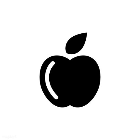 Black colored apple logo vector | free image by rawpixel.com / NingZk V. | Vector logo, Apple ...