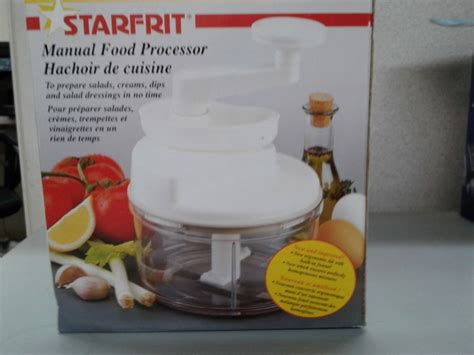 Starfrit Manual Food Processor. New - For Sale in Lake Country - Castanet Classifieds