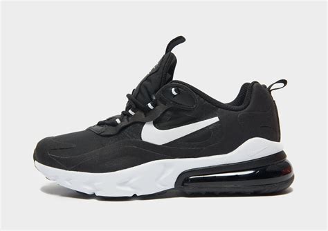 Buy Black Nike Air Max 270 React Junior | JD Sports | JD Sports Ireland