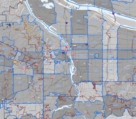 Top 5 Portland, Oregon Zip Code Maps