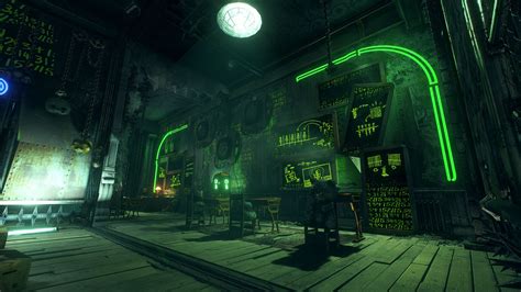 ArtStation - Batman: Arkham Knight - Riddler Rooms!, Rob Holehouse Arkham Knight, Batman Arkham ...