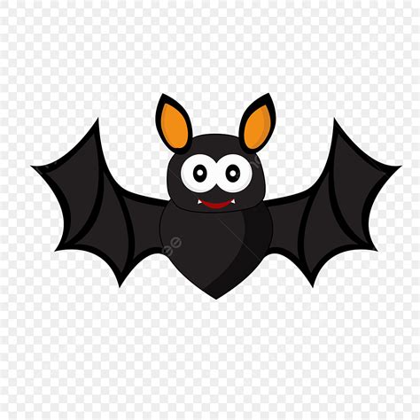 Lovely Bat Clipart Vector Png Element, Bat Clipart, Clipart, Bat PNG and Vector with Transparent ...