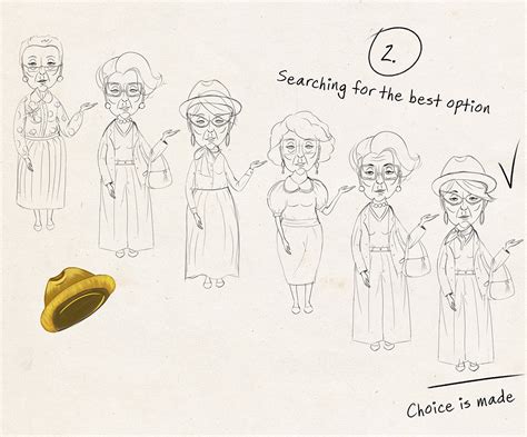 Granny. Character design on Behance