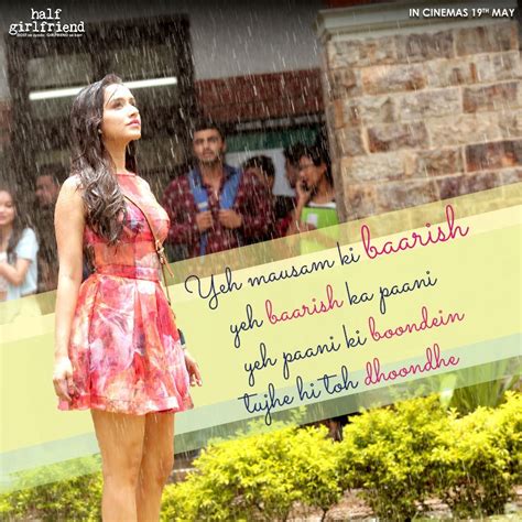 Kool Images Gallery: Half GirlFriend's Song Baarish with Lyrics