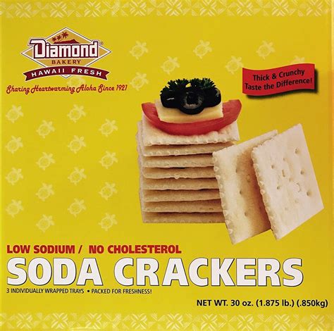 Diamond Bakery Low Sodium Soda Crackers, 30 Oz. - Walmart.com