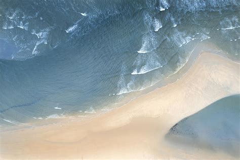 Aerial View of Sandy Beach · Free Stock Photo