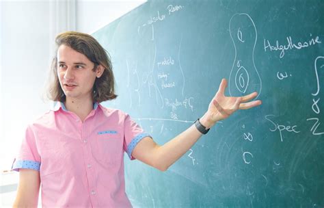 Fields Medal for Peter Scholze | EurekAlert!