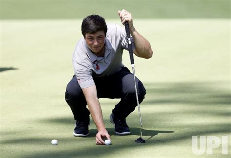 Photo: Viktor Hovland Norway at the 2019 Masters Tournament in Augusta ...