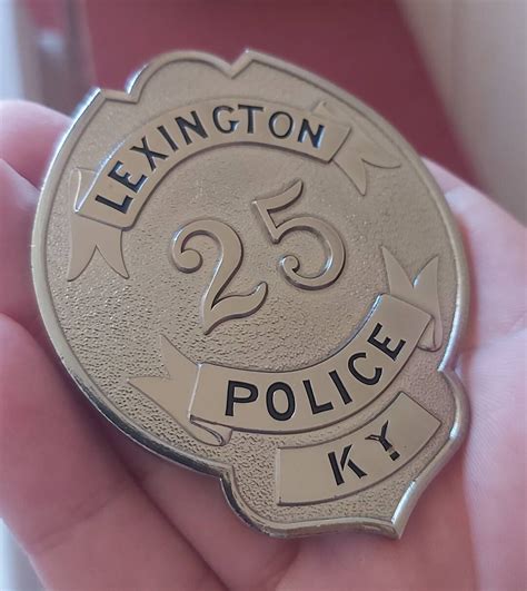 Police Badge Lexington Police Badge - Etsy