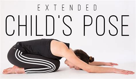 Extended Child's Pose - Utthita Balasana - Yoga With Adriene