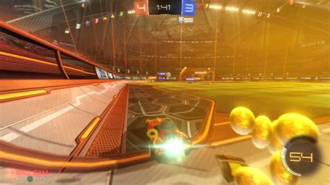 Rocket League - Crash nebula? On ice? - YouTube