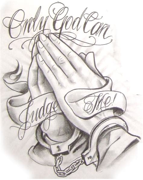 only god can judge me tattoo drawings - larry-bell-12-powerful-words-poster