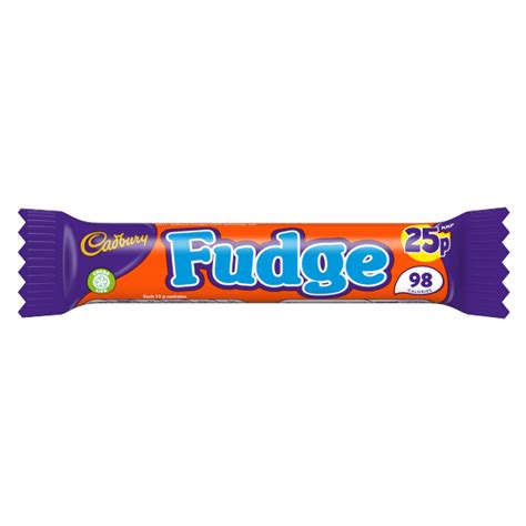 Cadbury Fudge Chocolate Bar 25p 22g - We Get Any Stock