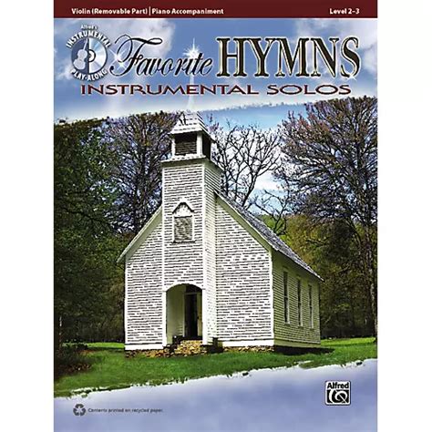 Alfred Favorite Hymns Instrumental Solos Violin Book & CD | Musician's Friend