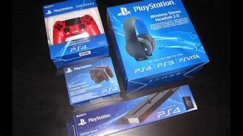 Unboxing PlayStation 4 accessories - YouTube