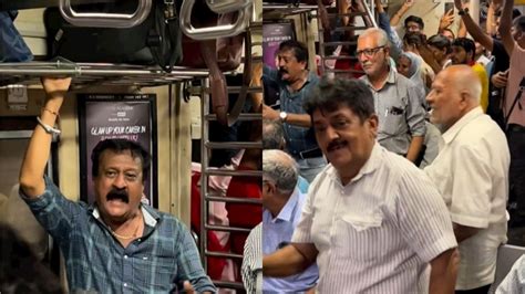 Viral Video: Men Dance & Sing On "Kaanta Laga" Song In A Mumbai Local Train