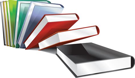 Books PNG image with transparency background