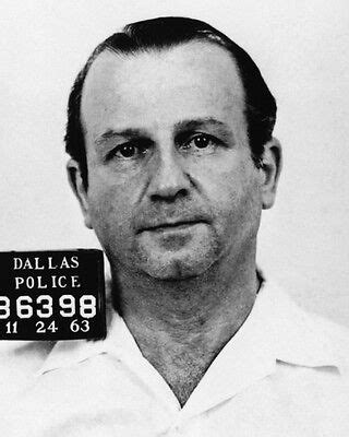 1963 JACK RUBY Mugshot Glossy 8x10 Photo Lee Harvey Oswald Print Poster ...