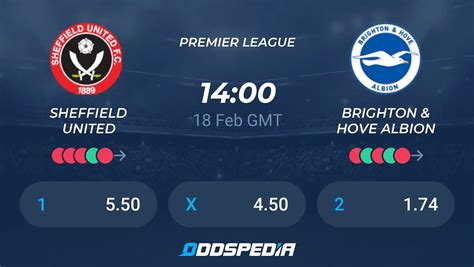 Sheffield United vs Brighton & Hove Albion» Predictions, Odds, Live ...