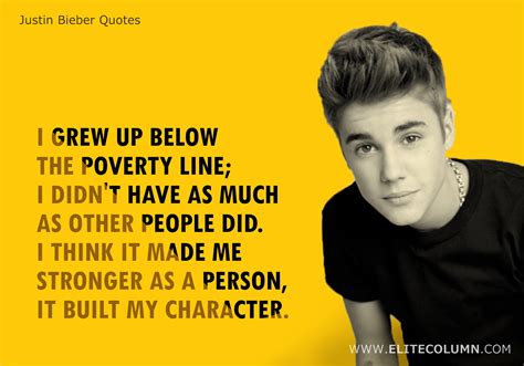 28 Justin Bieber Quotes That Will Inspire You (2022) | EliteColumn