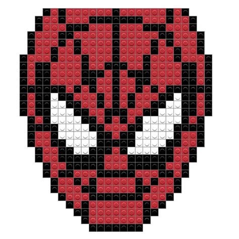 Spiderman Face | Spiderman face, Spiderman pixel art, Spiderman