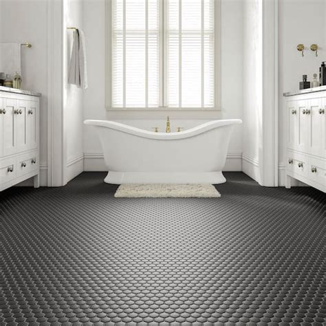 Matte Black Tile Floor – Flooring Ideas