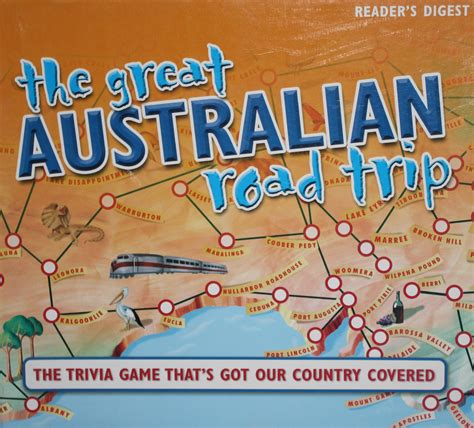 The Great Australian Road Trip Trivia Board Game - Used - Team Toyboxes