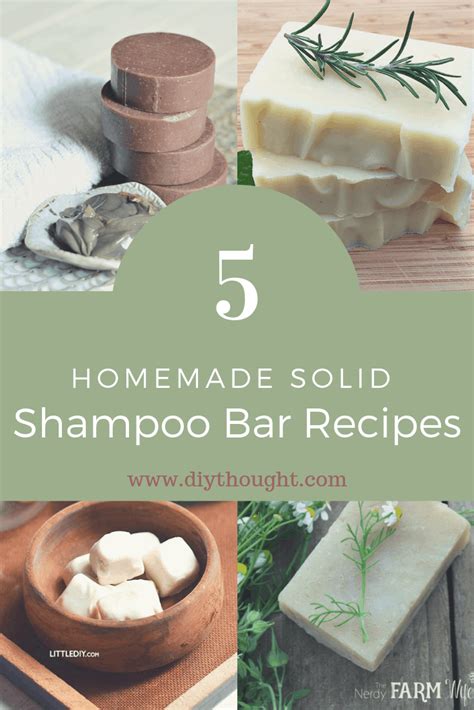 5 Homemade Solid Shampoo Bar Recipes - diy Thought