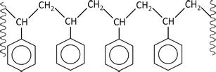 Chemical structure of polystyrene | Download Scientific Diagram