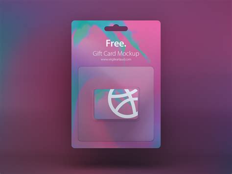 Gift Card Mockup - Mockup World