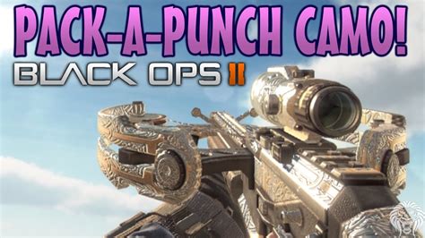 "Black Ops 2: PACK A PUNCH Camo Gameplay!" New PackAPunch DLC ...