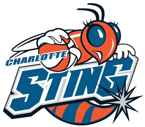 Charlotte Sting Logo - Primary Logo - Women's National Basketball Association (WNBA) - Chris ...